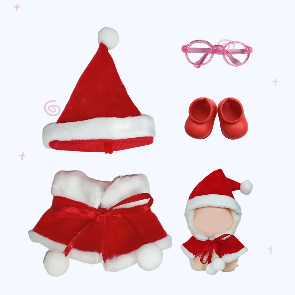 17cm Mini Plush Doll'S Clothes Outfit Accessories For Labubu Idol V1 V2 Christmas Cookie Man Sweater Hat Clothing New Year Gift
17cm Mini Plush Doll'S Clothes Outfit Accessories For Labubu Idol V1 V2 Christmas Cookie Man Sweater Hat Clothing New Year Gift