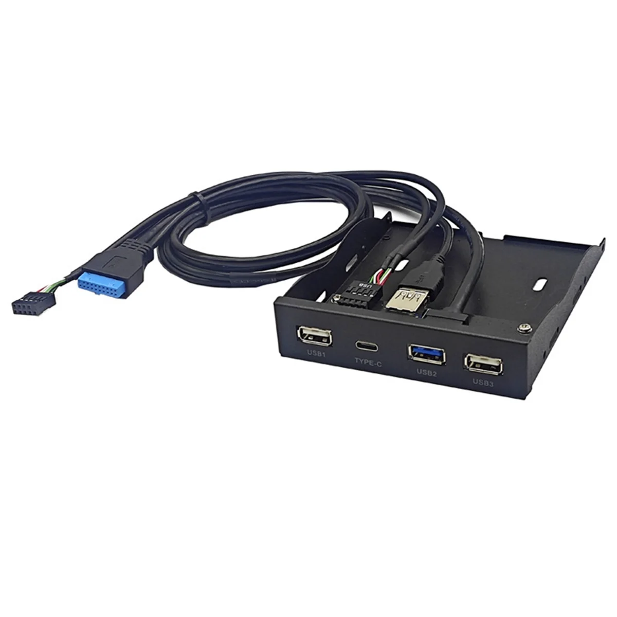 USB3.2 GEN1 TYPE-C Floppy Drive Panel 3.5-Inch HUB 19PIN to C Port Reversible Plug-in 5Gbps
USB3.2 GEN1 TYPE-C Floppy Drive Panel 3.5-Inch HUB 19PIN to C Port Reversible Plug-in 5Gbps
