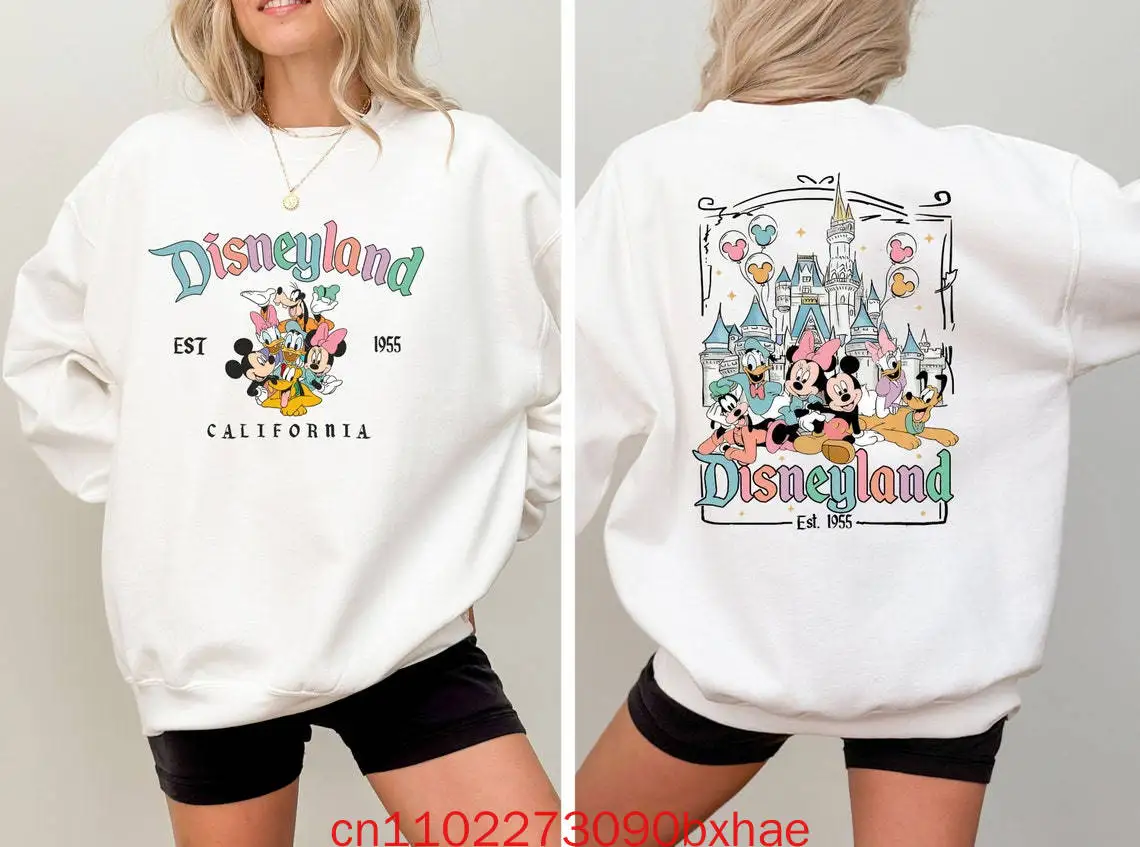 Disneyland Est.1955 Women Cotton Sweatshirt Disneyland California Sweatshirt Mickey And Friends Trip Sweater
Disneyland Est.1955 Women Cotton Sweatshirt Disneyland California Sweatshirt Mickey And Friends Trip Sweater