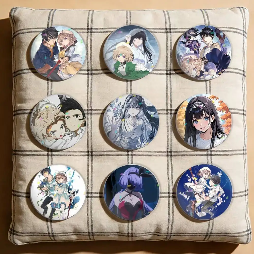 In-Spectre K-Kotoko And Kuro Laser Badge Creative Pins Brooch for Bag Clothes Hat Decor Gifts Fans Collect
In-Spectre K-Kotoko And Kuro Laser Badge Creative Pins Brooch for Bag Clothes Hat Decor Gifts Fans Collect