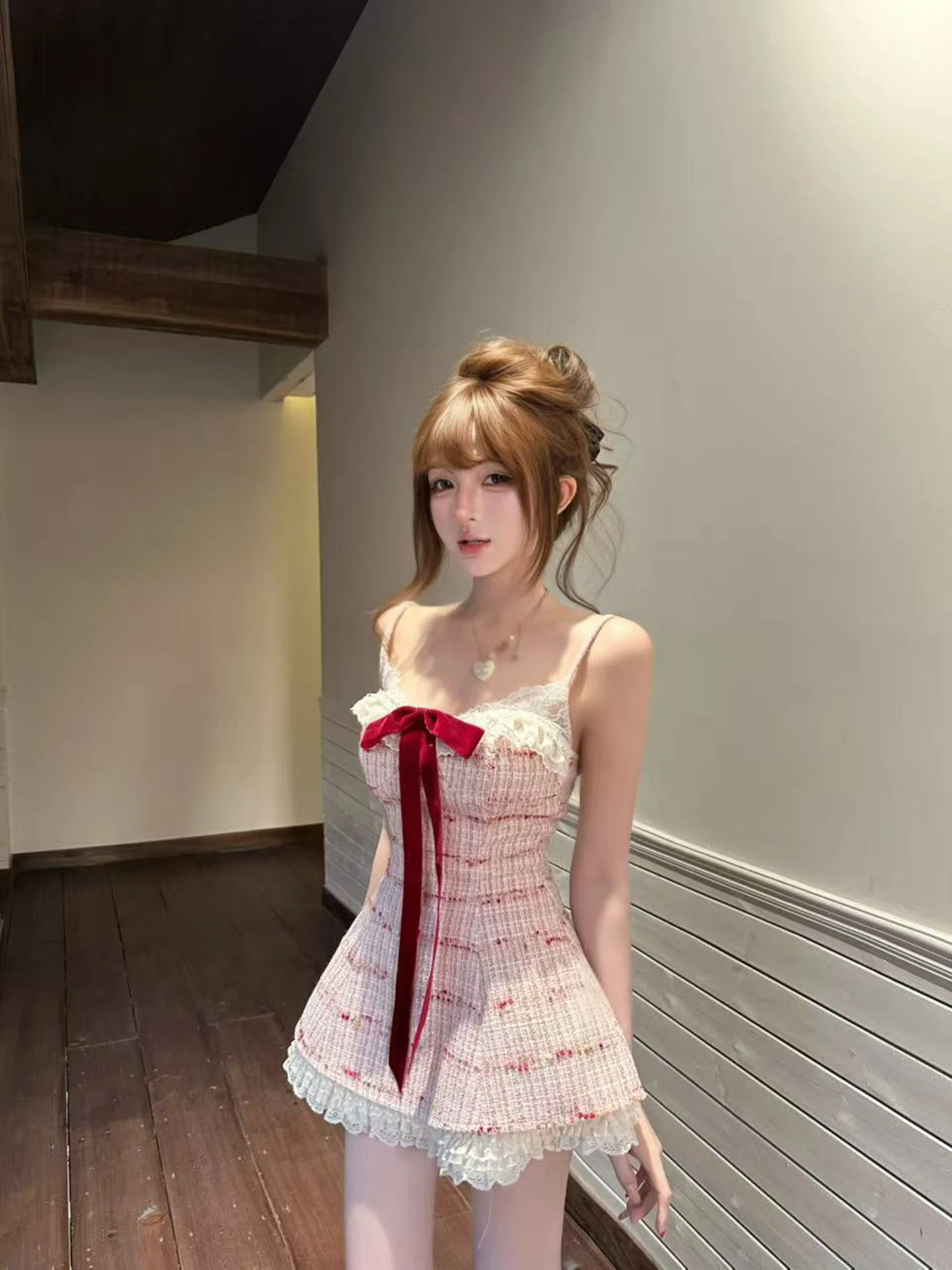 Raspberry Sweet Wine Early Spring Faion Slim Cute Set R5780X Princ Sle with Knot Waist a Dr
Raspberry Sweet Wine Early Spring Faion Slim Cute Set R5780X Princ Sle with Knot Waist a Dr