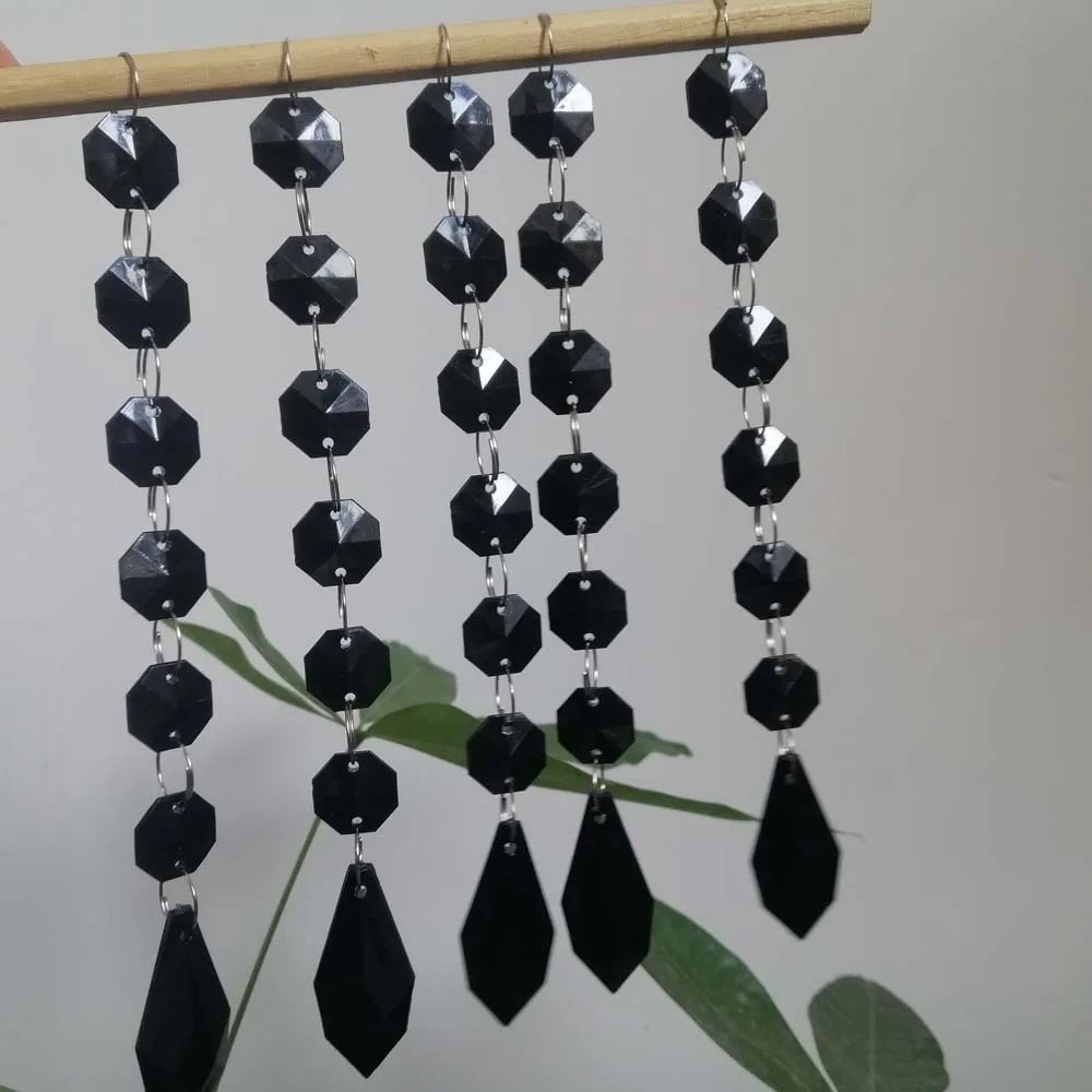 Camal 10pcs Black Acrylic Crystal Bead Pendants Garland Chandelier Hanging Party Wedding Home Decortion Centerpieces Curtain DIY
Camal 10pcs Black Acrylic Crystal Bead Pendants Garland Chandelier Hanging Party Wedding Home Decortion Centerpieces Curtain DIY