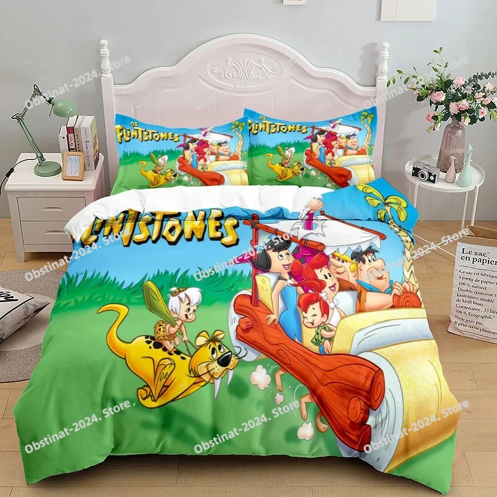 3D Anime The Flintstone Duvet Cover Set King Queen Double Full Twin Single Size Bed Linen Bedroom Duvet Cover Sets Home Textiles
3D Anime The Flintstone Duvet Cover Set King Queen Double Full Twin Single Size Bed Linen Bedroom Duvet Cover Sets Home Textiles