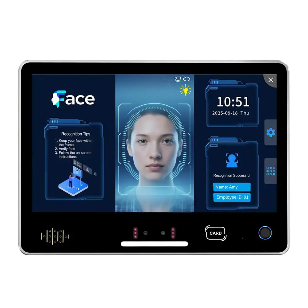15.6 Inch Android All in One PC Server Fingerprint Face Recognition Control Panel Kiosk Touch Screen with Camera
15.6 Inch Android All in One PC Server Fingerprint Face Recognition Control Panel Kiosk Touch Screen with Camera