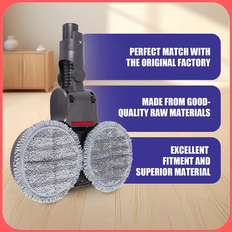 AA89-Suitable For Dyson V7 / V8 / V10 / V11 Vacuum Cleaner Electric Mop Cleaning Head With Water Tank Mop 
AA89-Suitable For Dyson V7 / V8 / V10 / V11 Vacuum Cleaner Electric Mop Cleaning Head With Water Tank Mop