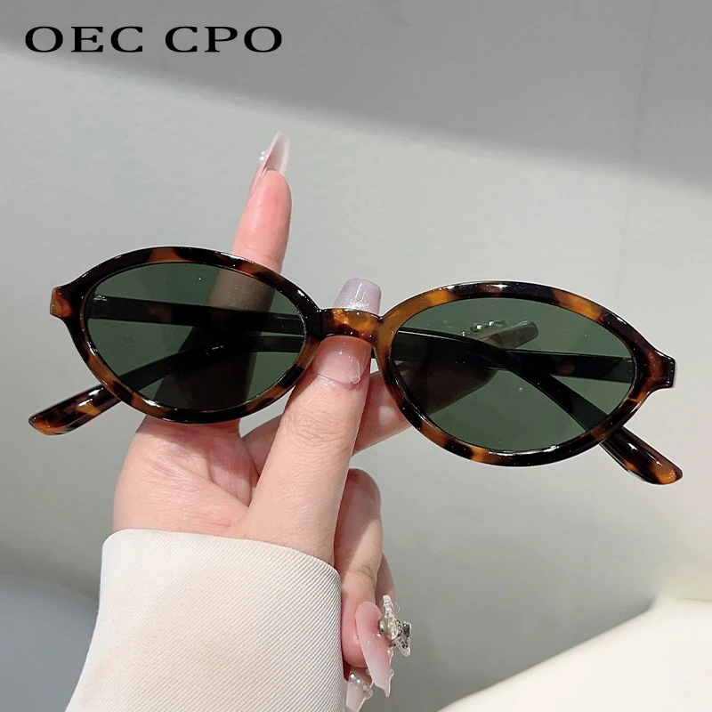OEC CPO Fashion Oval Sunglasses Women 2026 New Small Frame Rivets Shades UV400 Punk Sun Glasses Female Retro Leopard Eyewear
OEC CPO Fashion Oval Sunglasses Women 2026 New Small Frame Rivets Shades UV400 Punk Sun Glasses Female Retro Leopard Eyewear