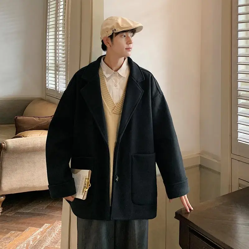 Wool Blend Coats Winter Vintage Mans Cotton-Padded Insulated Quilted Warm Thick Protective Comfortable Soft Cozy Snug Pleasant
Wool Blend Coats Winter Vintage Mans Cotton-Padded Insulated Quilted Warm Thick Protective Comfortable Soft Cozy Snug Pleasant