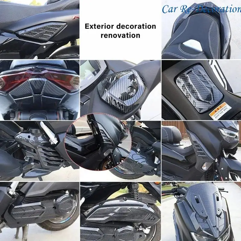 R58D Motorcycle Front Turn Cover Carbon Fiber Light Covers ABS Weatherproof Long Lasting for NMAX155
R58D Motorcycle Front Turn Cover Carbon Fiber Light Covers ABS Weatherproof Long Lasting for NMAX155