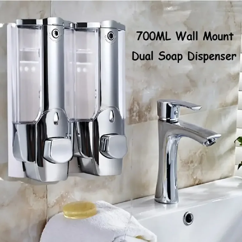 700ML Soap Pump Dispenser with Sponge Holder Cleaning Liquid Dispenser Container Press Soap Organizer Kitchen Cleaner Tool
700ML Soap Pump Dispenser with Sponge Holder Cleaning Liquid Dispenser Container Press Soap Organizer Kitchen Cleaner Tool