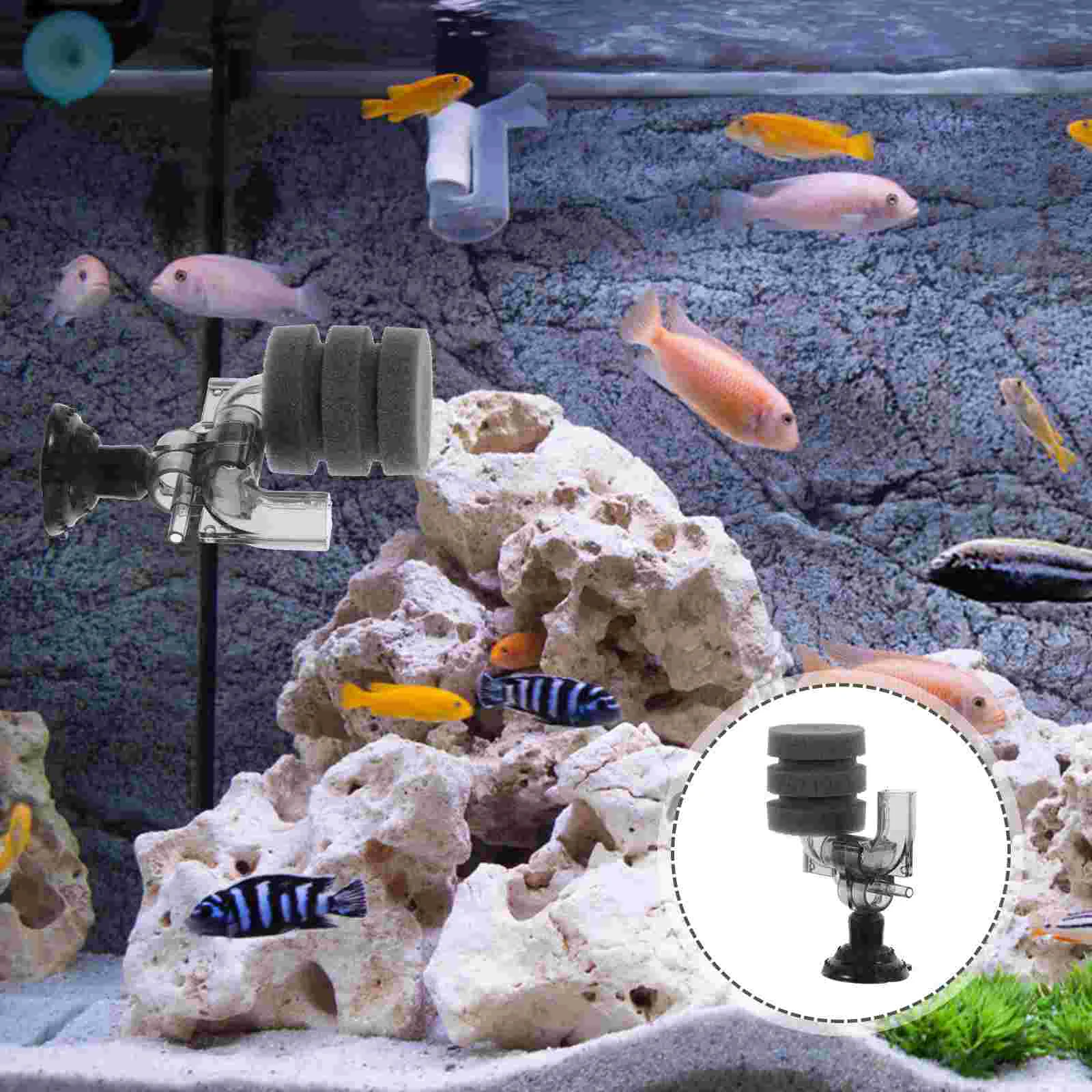 1Pc Super Mini Fish Tank Single Sponge Oxygen Filter Aquarium Oxygen Device fish tank sponge filter fish filter sponge
1Pc Super Mini Fish Tank Single Sponge Oxygen Filter Aquarium Oxygen Device fish tank sponge filter fish filter sponge
