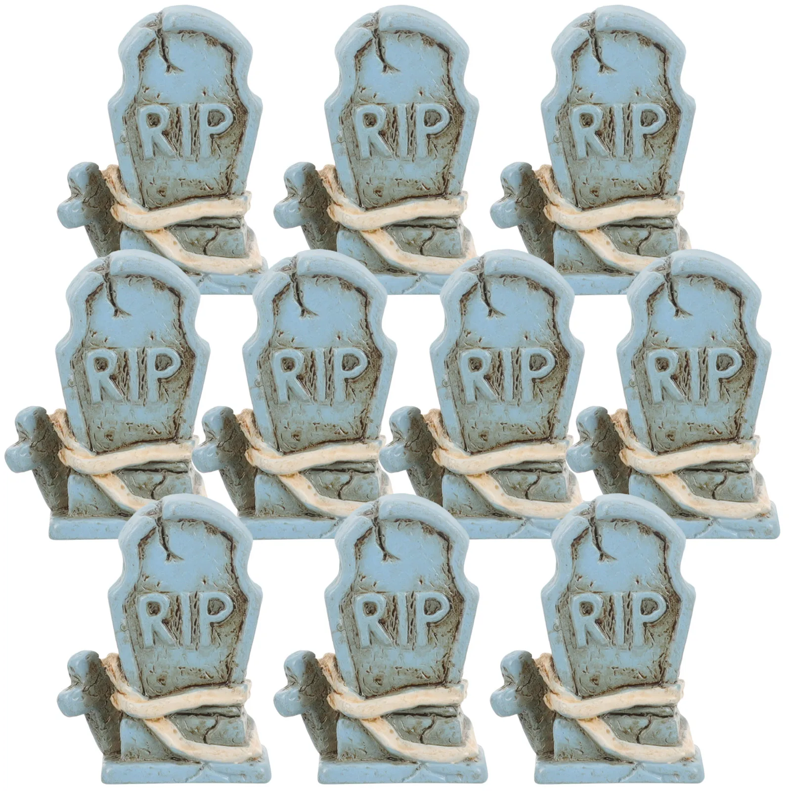 10pcs Tombstone Resin Decorations Halloween Grave Stone Adornment Landscape Party Supplies Tombstone
10pcs Tombstone Resin Decorations Halloween Grave Stone Adornment Landscape Party Supplies Tombstone