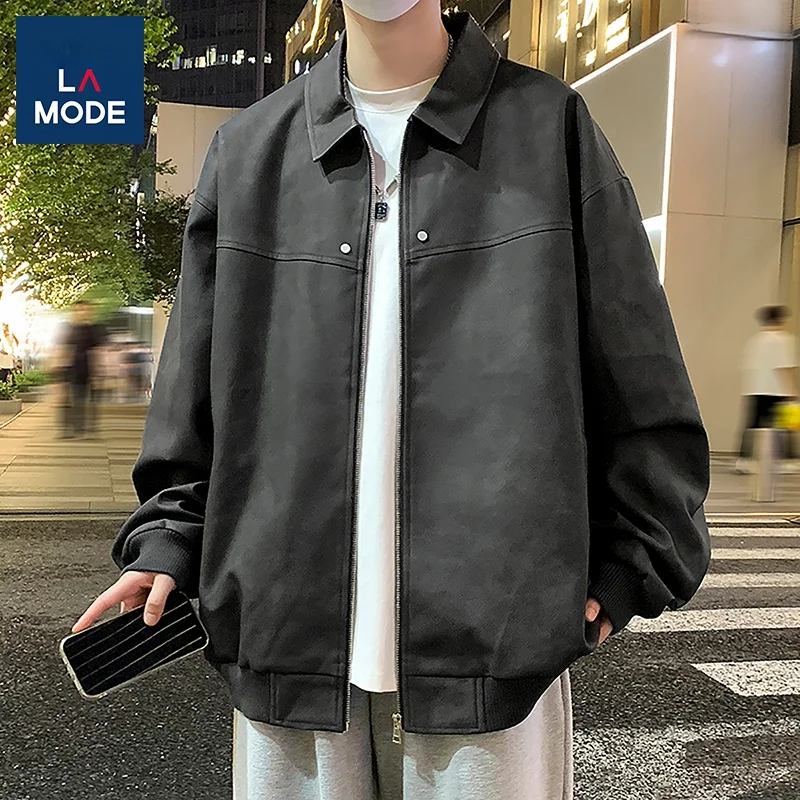 Мужская кожаная куртка в стиле ретро, модная, весенне-осенняя, из замши, повседневная, свободного кроя, молодежная, популярная верхняя одежда
Мужская кожаная куртка в стиле ретро, модная, весенне-осенняя, из замши, повседневная, свободного кроя, молодежная, популярная верхняя одежда