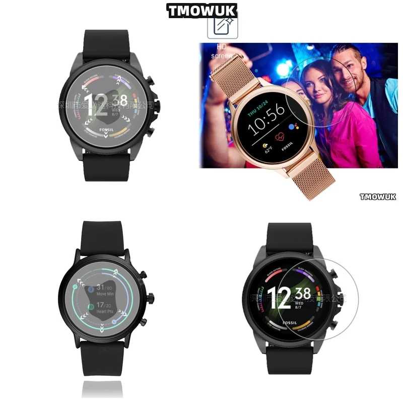 For FOSSIL Gen 5 5E 6 42MM 44MM - Ultra-Thin Screen Protector - 9H Hard Tempered Glass Anti-Scratch HD For Smartwatch
For FOSSIL Gen 5 5E 6 42MM 44MM - Ultra-Thin Screen Protector - 9H Hard Tempered Glass Anti-Scratch HD For Smartwatch
