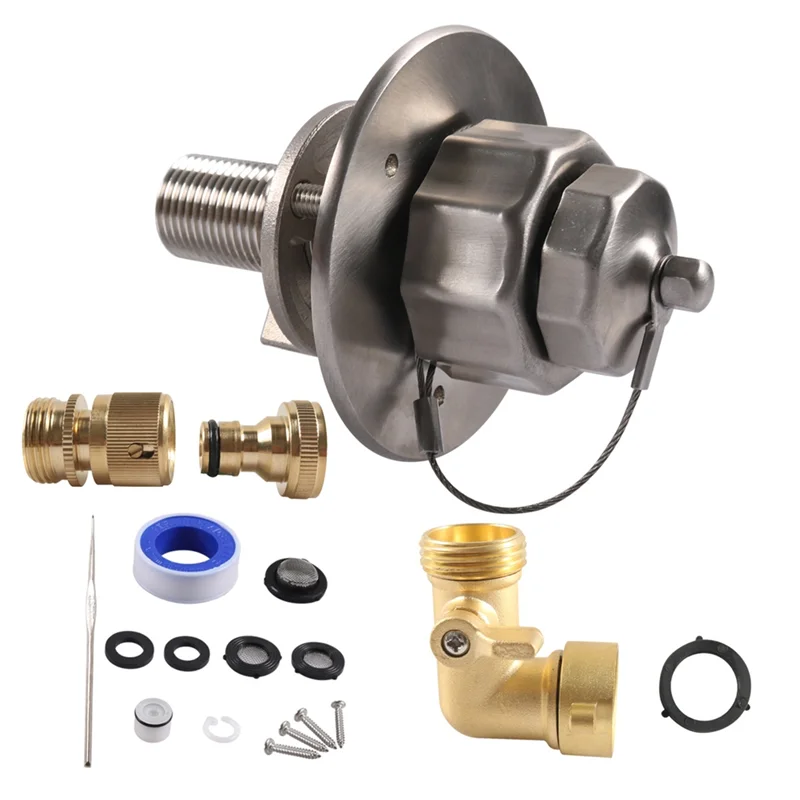 Для автофургона для подключения воды с быстрым разъемом и коленкой под углом 90 градусов — нержавеющая сталь для автофургона, кемпера, лодки, дома на колесах
Для автофургона для подключения воды с быстрым разъемом и коленкой под углом 90 градусов — нержавеющая сталь для автофургона, кемпера, лодки, дома на колесах