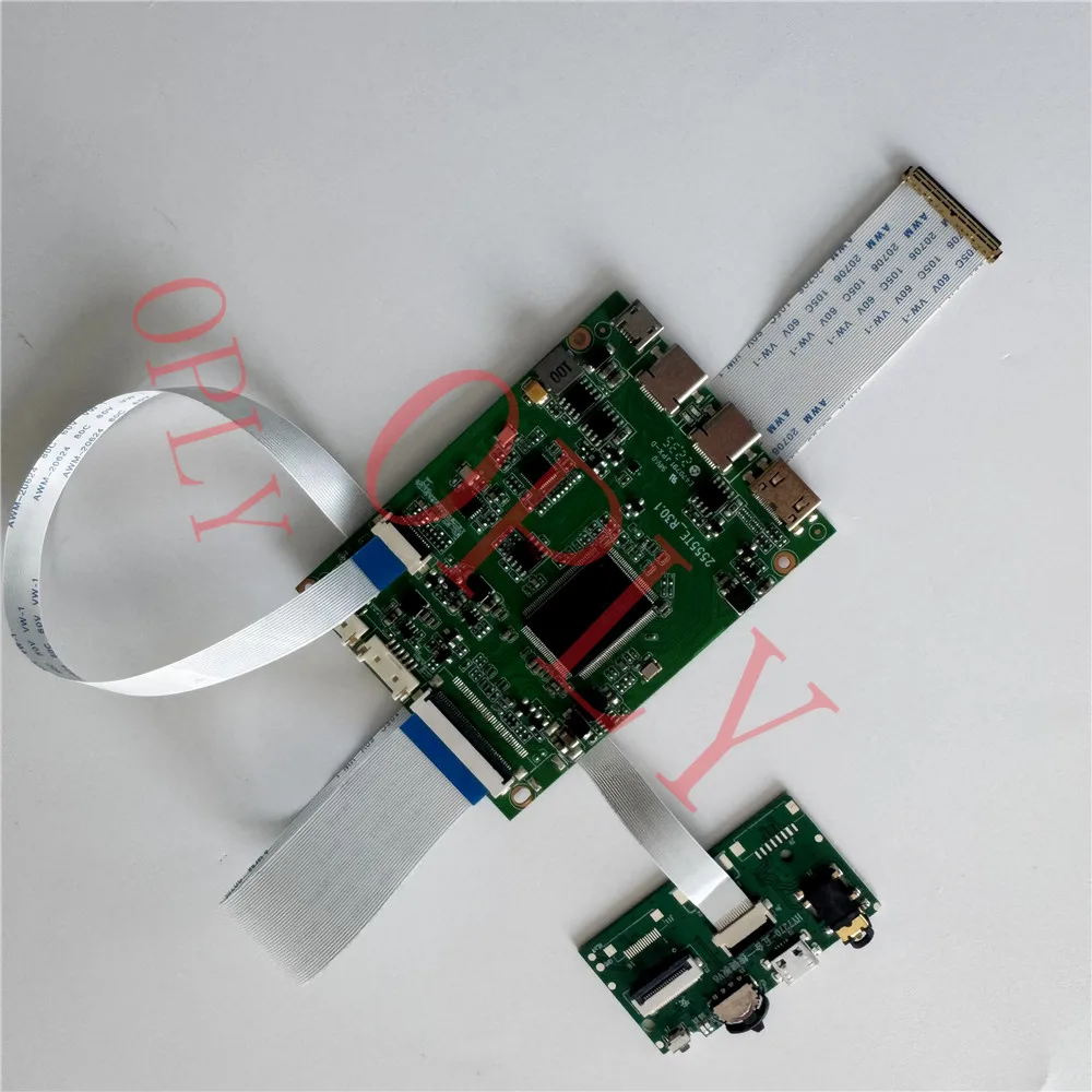 EDP Controller Board kit MINI HDMI-compatible type-c Micro USB For NE173QHM B173QTN01 17.3" 2560X1440 LVDS Laptop Screen DIY
EDP Controller Board kit MINI HDMI-compatible type-c Micro USB For NE173QHM B173QTN01 17.3" 2560X1440 LVDS Laptop Screen DIY