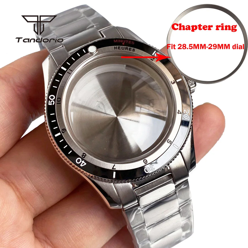316L Stainless Steel 40mm Diving Watch Case+Inner Ring+Bracelet Domed Sapphire 20BAR Waterproof Fit NH35 NH36 ETA2824 PT5000
316L Stainless Steel 40mm Diving Watch Case+Inner Ring+Bracelet Domed Sapphire 20BAR Waterproof Fit NH35 NH36 ETA2824 PT5000