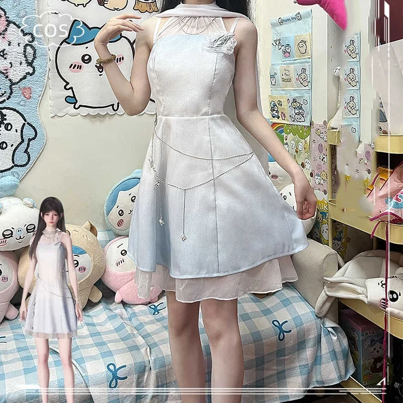 New Game Love And Deepspace Heroines Cosplay Costume Space Master Control Girl Dress Summer Masquerade Carnival Clothes Outfit
New Game Love And Deepspace Heroines Cosplay Costume Space Master Control Girl Dress Summer Masquerade Carnival Clothes Outfit