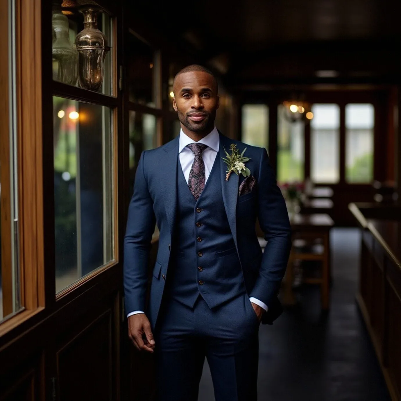 Luxury Navy Blue Men Suit Wedding Tuxedo Groom Prom Formal Business Slim Fit 3 Piece Suit Jacket Vest Pants Custom Made Party Bl
Luxury Navy Blue Men Suit Wedding Tuxedo Groom Prom Formal Business Slim Fit 3 Piece Suit Jacket Vest Pants Custom Made Party Bl