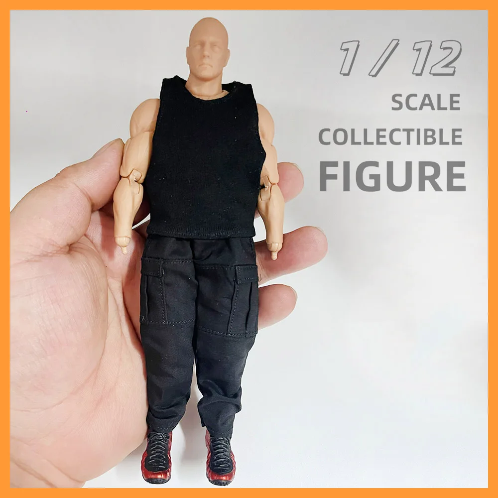 1/12 Scale Male Soldier Combat Vest Cargo Pants Clothes Fit 12 inches Action Figure Body Toy for Hobby Collection
1/12 Scale Male Soldier Combat Vest Cargo Pants Clothes Fit 12 inches Action Figure Body Toy for Hobby Collection