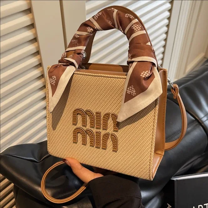 2025 Spring - launched Women's Ribbon Woven Handbag - Versatile One - Shoulder & Crossbody, Fashion - Casual for Commuting
2025 Spring - launched Women's Ribbon Woven Handbag - Versatile One - Shoulder & Crossbody, Fashion - Casual for Commuting