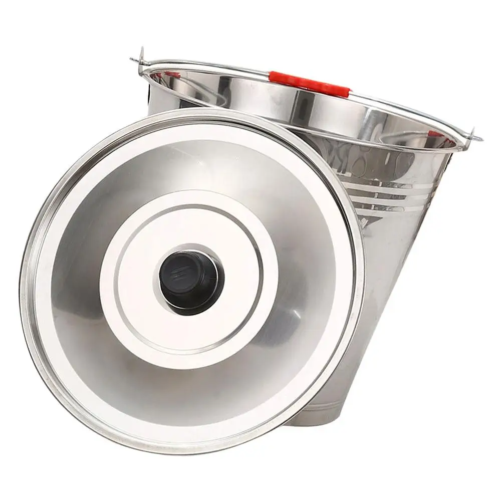Stainless Steel Bucket Large Capacity Metal Pail for Water Milk Ice Storage Corrosion Resistant Oxidation Proof Portable Outdoor
Stainless Steel Bucket Large Capacity Metal Pail for Water Milk Ice Storage Corrosion Resistant Oxidation Proof Portable Outdoor