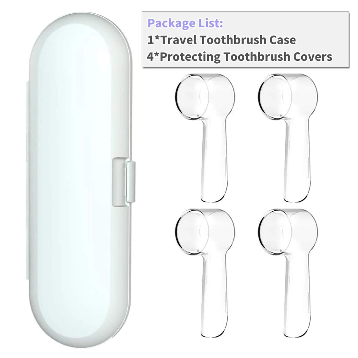 Чехол для электрической зубной щетки, чехол для зубной щетки для путешествий для электрической зубной щетки Oral-B/Philips Sonicare с 4 крышками (P)
Чехол для электрической зубной щетки, чехол для зубной щетки для путешествий для электрической зубной щетки Oral-B/Philips Sonicare с 4 крышками (P)