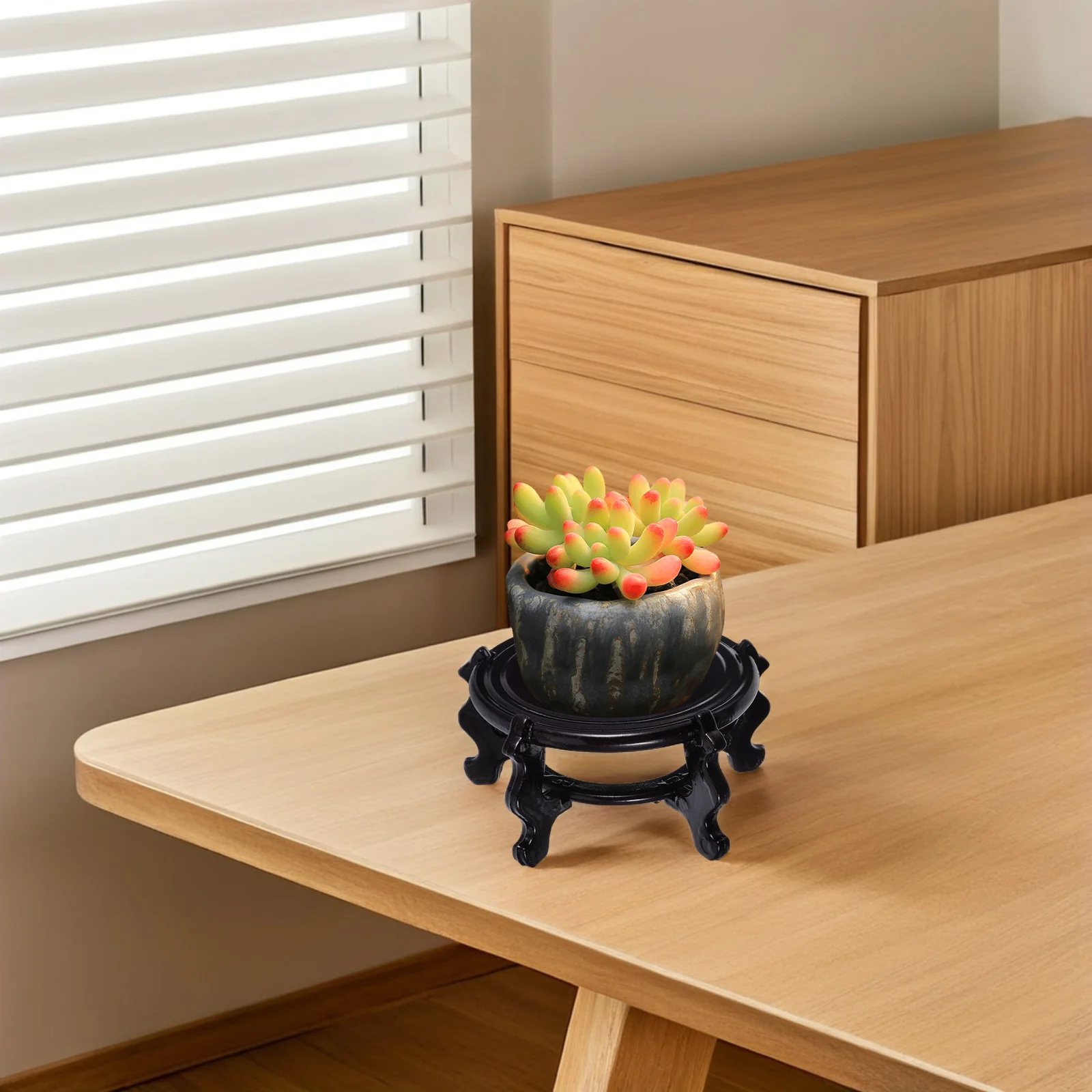 Flowerpot Base Resin Non-Deformable Indoor Outdoor Plant Holder Stand Durable Decorative Vase Display Desktop Plant Riser
Flowerpot Base Resin Non-Deformable Indoor Outdoor Plant Holder Stand Durable Decorative Vase Display Desktop Plant Riser