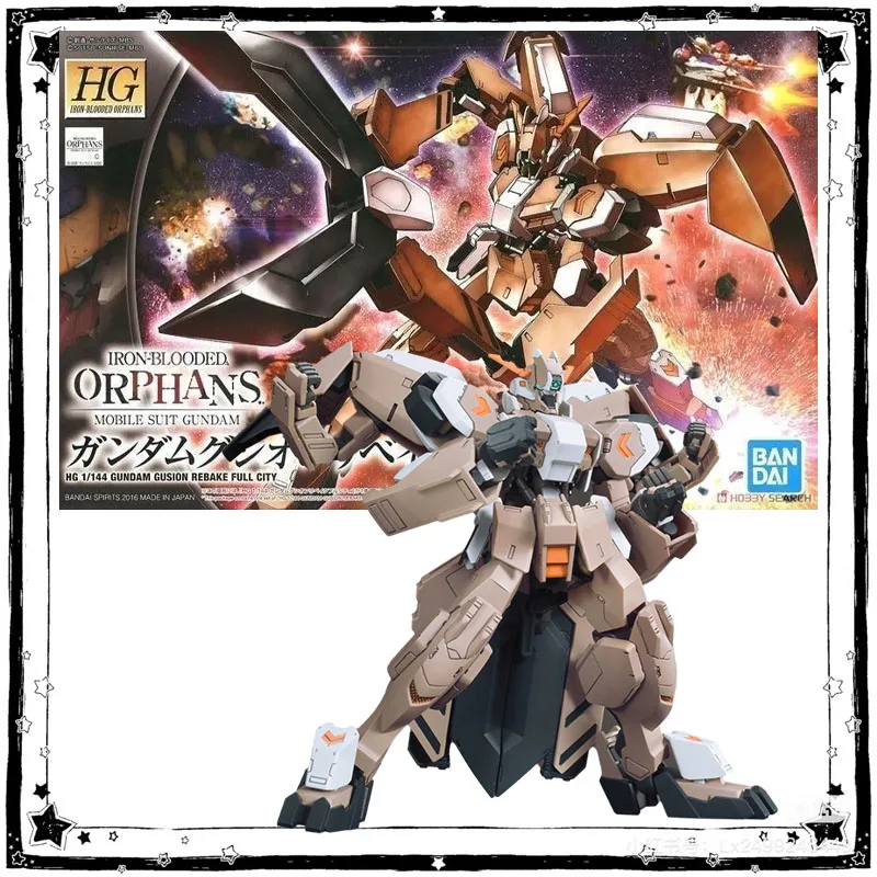 In Stock Bandai Gundam Model Kit HG IBO 1/144 Gusion Rebake Full City Anime Action Figure Collection Assembly Model Toys Gifts
In Stock Bandai Gundam Model Kit HG IBO 1/144 Gusion Rebake Full City Anime Action Figure Collection Assembly Model Toys Gifts