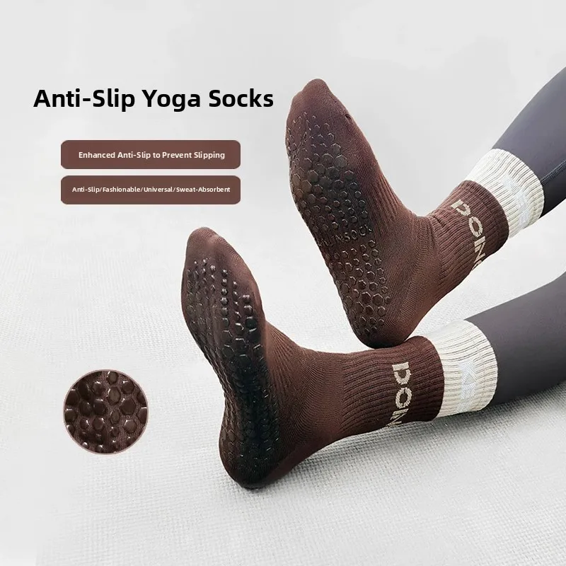 Non-Slip Cotton Sport Socks Women Yoga Running Fitness Multifunctional Mid-Calf Gym Socks Color Floor Socks
Non-Slip Cotton Sport Socks Women Yoga Running Fitness Multifunctional Mid-Calf Gym Socks Color Floor Socks