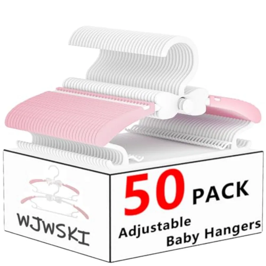 Baby Clothes Hangers 11-14.5" Adjustable Kid Hangers for Newborn Closet Plastic Small Infant Hanger for Toddler Pant Child Coat
Baby Clothes Hangers 11-14.5" Adjustable Kid Hangers for Newborn Closet Plastic Small Infant Hanger for Toddler Pant Child Coat