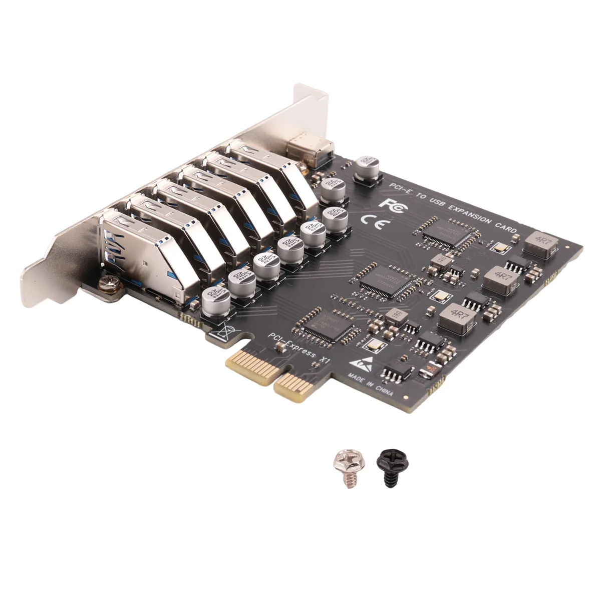 AU32-SSU PCIe to USB 3.2 Gen 2 Card 8-Port (6X Type-A + 2X Type-C) Конвертер PCIE Splitter VIA+NEC Chip для настольного компьютера
AU32-SSU PCIe to USB 3.2 Gen 2 Card 8-Port (6X Type-A + 2X Type-C) Конвертер PCIE Splitter VIA+NEC Chip для настольного компьютера