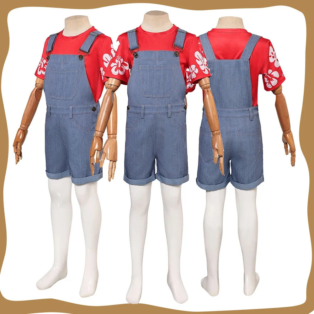 Lilo Cosplay Kids Children Costume Roleplay Boys Girls Top Jumpsuit Cartoon Movie Disguise Halloween Carnival Party Suit
Lilo Cosplay Kids Children Costume Roleplay Boys Girls Top Jumpsuit Cartoon Movie Disguise Halloween Carnival Party Suit