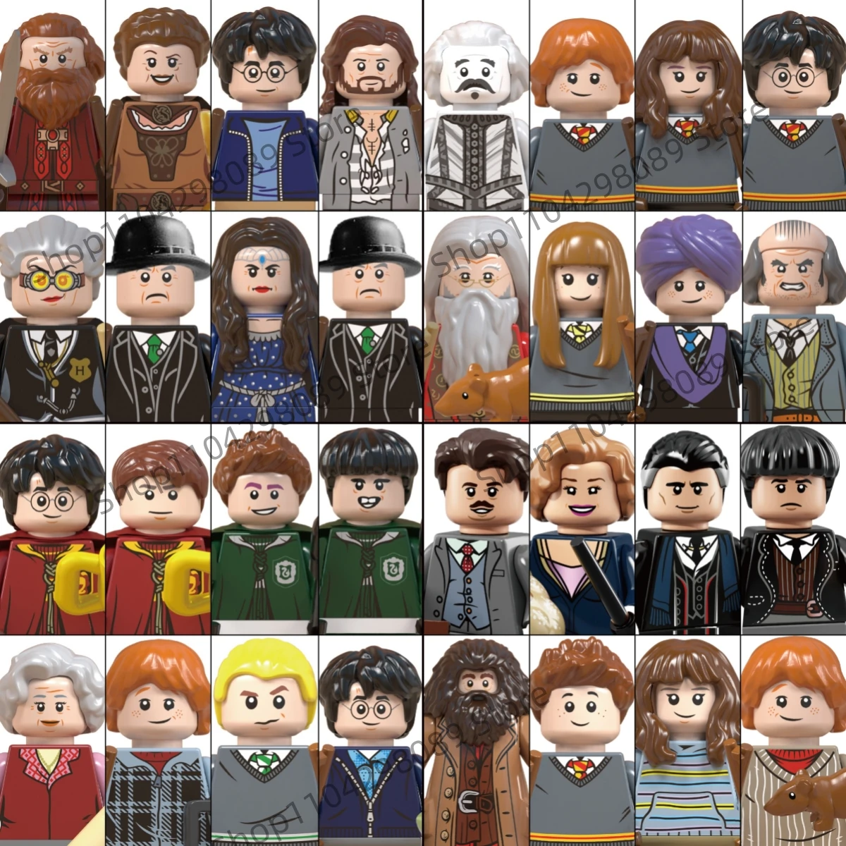 Hot brick toys Harry Potter movie character John bupin Dumbledore mini building blocks children's festival gifts
Hot brick toys Harry Potter movie character John bupin Dumbledore mini building blocks children's festival gifts