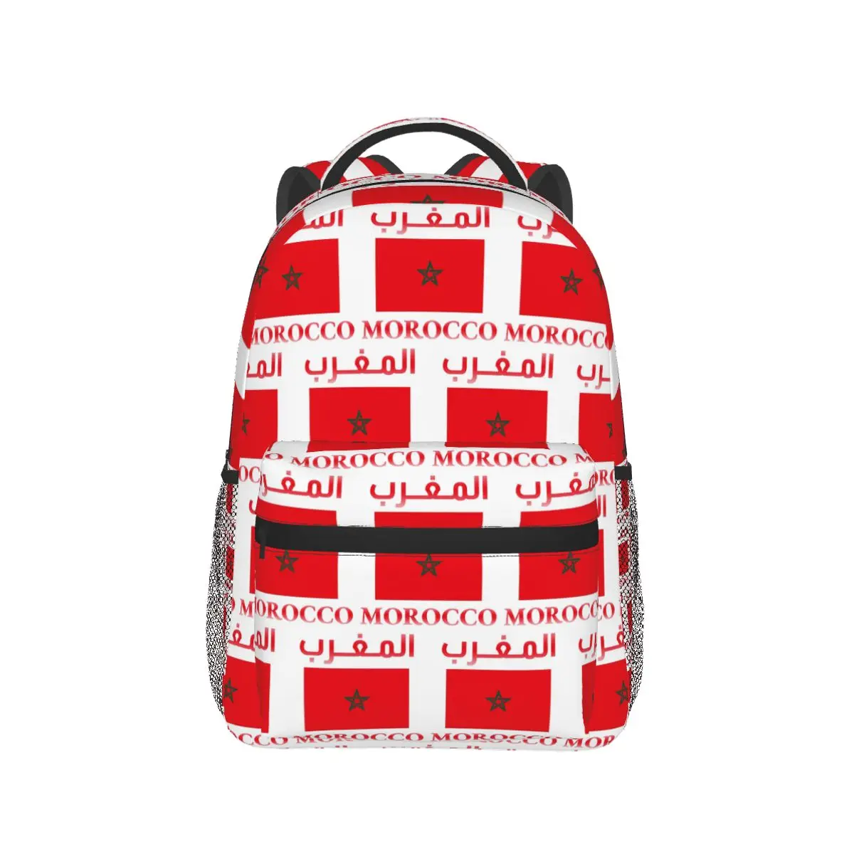 Moroccan Passport Kingdom Of Morocco Backpack Hot Sale Daypack Large Capacity BookBag School Bag Shoulder Bags for Men Women
Moroccan Passport Kingdom Of Morocco Backpack Hot Sale Daypack Large Capacity BookBag School Bag Shoulder Bags for Men Women