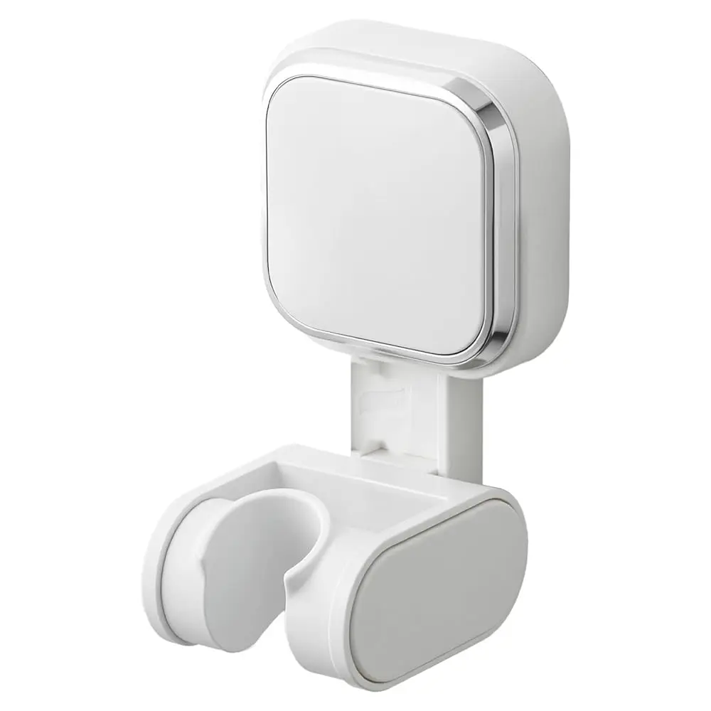 Shower Head Holder Suction Cup, Adjustable Height & Angle, Wall Mounted, Waterproof, White, Plastic, Square, Bathroom & Show
Shower Head Holder Suction Cup, Adjustable Height & Angle, Wall Mounted, Waterproof, White, Plastic, Square, Bathroom & Show