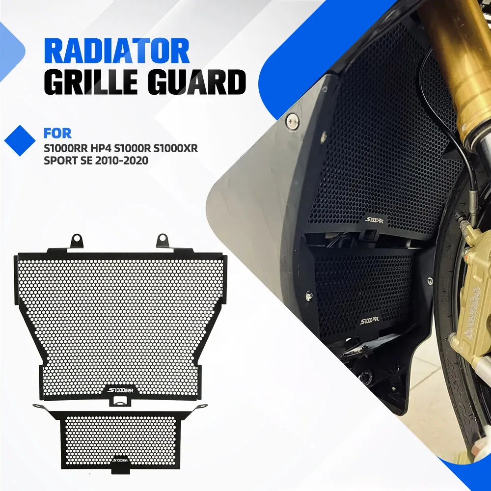 Motorcycle Aluminium Radiator Grille Guard And Oil Cooler Cover Protector For BMW S1000RR HP4 S1000R S1000XR Sport SE 2010-2020
Motorcycle Aluminium Radiator Grille Guard And Oil Cooler Cover Protector For BMW S1000RR HP4 S1000R S1000XR Sport SE 2010-2020