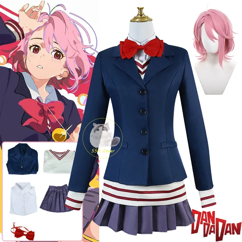 Anime Aira Shiratori Cosplay DAN DA DAN Cosplay Costume JK School Uniform Wig Halloween Carnival Party Roleplay Party Cos Girls
Anime Aira Shiratori Cosplay DAN DA DAN Cosplay Costume JK School Uniform Wig Halloween Carnival Party Roleplay Party Cos Girls
