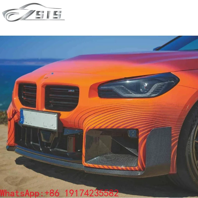 G87 M2 Bumper Vents Fit for M Series G87 M2 Style DRY Carbon Fiber Front Bumper Insert Replace Directly Front Vents for G87 M2
G87 M2 Bumper Vents Fit for M Series G87 M2 Style DRY Carbon Fiber Front Bumper Insert Replace Directly Front Vents for G87 M2
