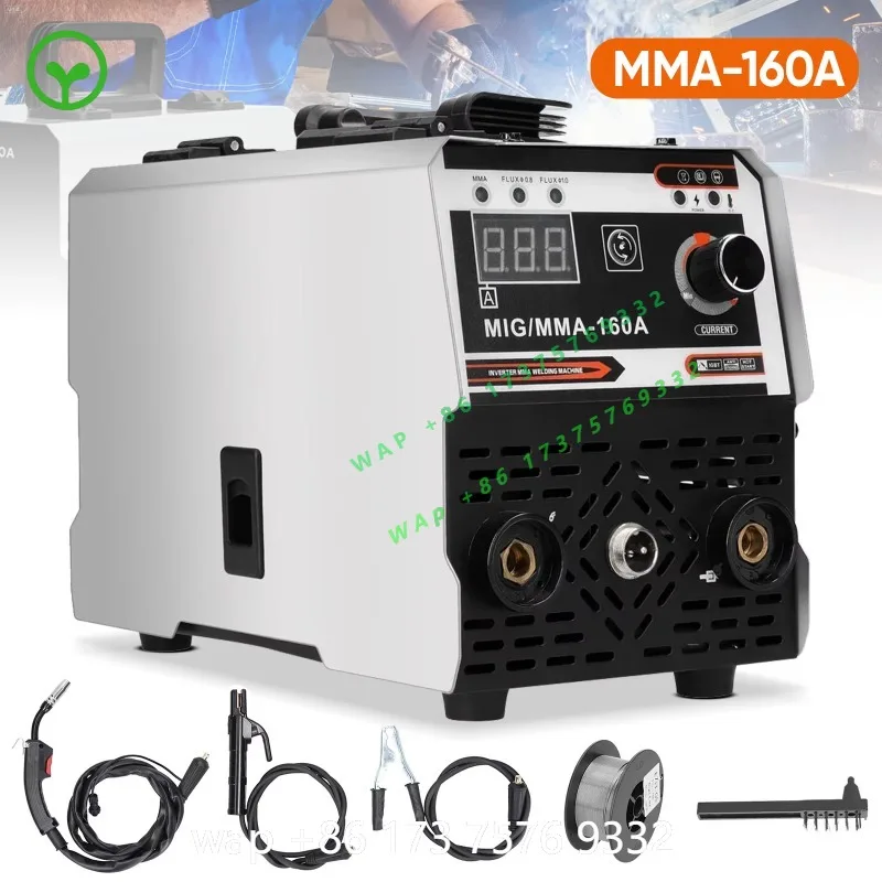 【Premium】2-in-1 MIG MMA Welding Machine IGBT Non- -shielding DC Invert Welder 120A Automatic Wire Feed Weldion- -shielding Arc W
【Premium】2-in-1 MIG MMA Welding Machine IGBT Non- -shielding DC Invert Welder 120A Automatic Wire Feed Weldion- -shielding Arc W