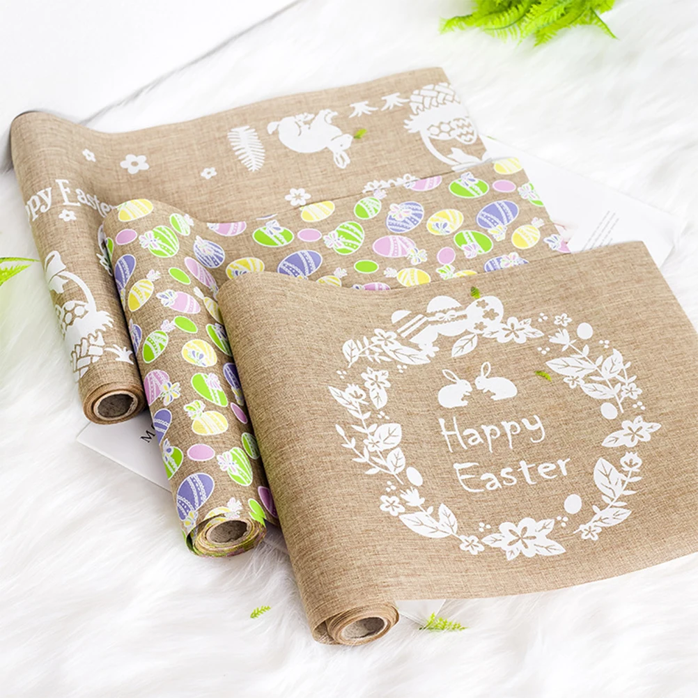 Linen Table Runner Easter Decorations Rectangular Tablecloth Overlay Reusable Graphics Home
Linen Table Runner Easter Decorations Rectangular Tablecloth Overlay Reusable Graphics Home