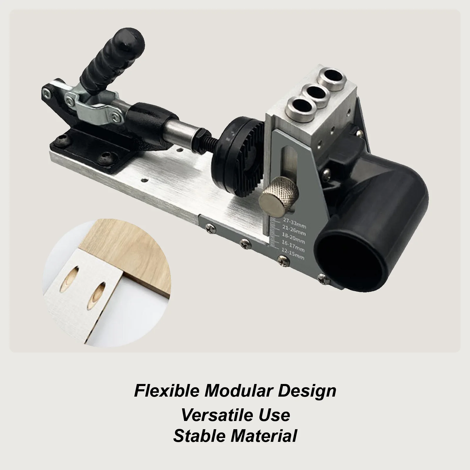 Drill Guide Woodworking Hole Locator Precision Portable Punch Locator For Home Improvement Kitchen Cabinet Furniture
Drill Guide Woodworking Hole Locator Precision Portable Punch Locator For Home Improvement Kitchen Cabinet Furniture