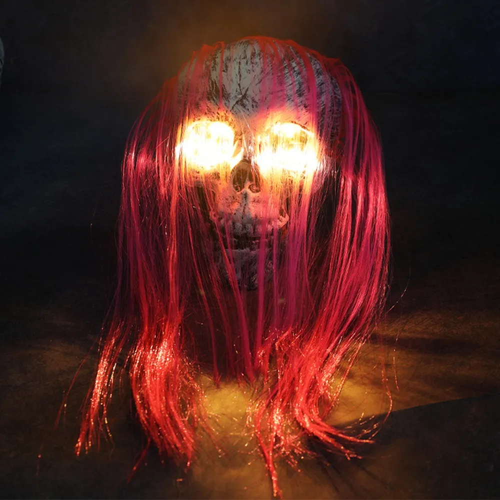 Halloween Skull Lamp Horror Props Hanging Decor Human Skeleton Game Supplies Party Decoration Atmosphere Light
Halloween Skull Lamp Horror Props Hanging Decor Human Skeleton Game Supplies Party Decoration Atmosphere Light