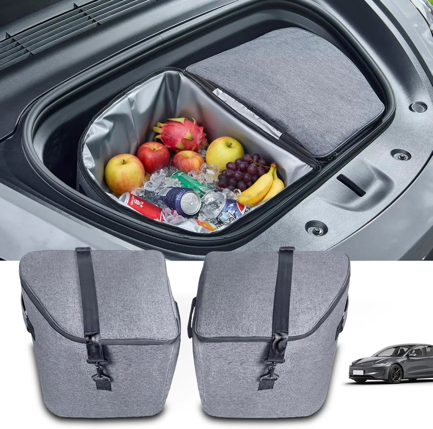 Insulation Cooler Bag for Tesla Model Y Frunk (2020-2026) - Ideal for Camping
Insulation Cooler Bag for Tesla Model Y Frunk (2020-2026) - Ideal for Camping