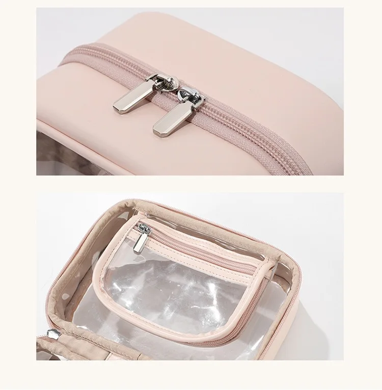 Waterproof Transparent Cosmetic Bag Women Make Up Case Travel Zipper Clear Makeup Beauty Wash Organizer Bath Toiletry Bags Kit
Waterproof Transparent Cosmetic Bag Women Make Up Case Travel Zipper Clear Makeup Beauty Wash Organizer Bath Toiletry Bags Kit