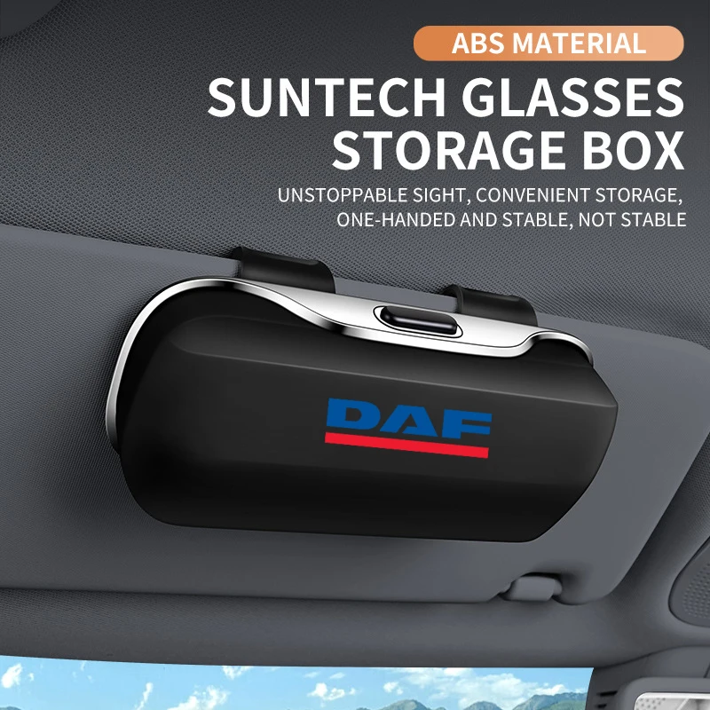 For DAF Truck XG Series XF Series LF Series 2024 2025 Accessories Car Visor Sunglasses Car Glasses Case Glasses Holder Clip Box
For DAF Truck XG Series XF Series LF Series 2024 2025 Accessories Car Visor Sunglasses Car Glasses Case Glasses Holder Clip Box