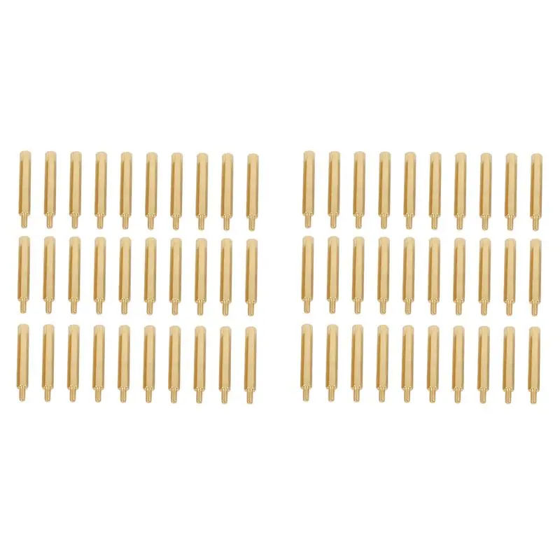 Inventory-60Pcs M3 3Mm Male Female Brass PCB Spacer Hex Stand-Off Pillar 30Mm
Inventory-60Pcs M3 3Mm Male Female Brass PCB Spacer Hex Stand-Off Pillar 30Mm