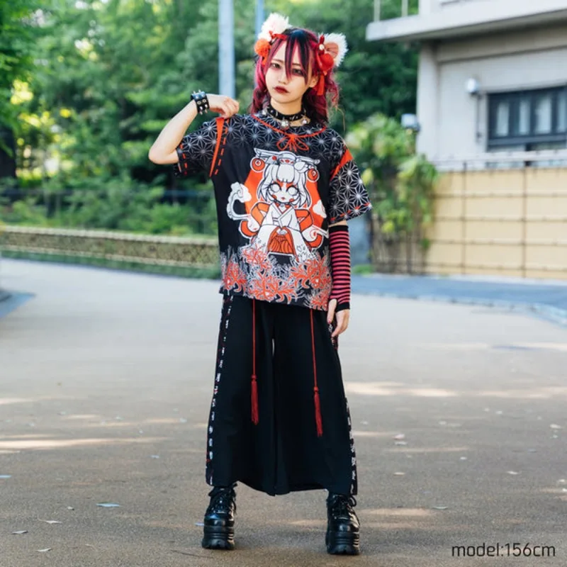 Новая готическая футболка с 3D принтом в стиле аниме, унисекс, красочная, оригинальный уличный стиль Y2K, подходит для дома и отдыха на свежем воздухе
Новая готическая футболка с 3D принтом в стиле аниме, унисекс, красочная, оригинальный уличный стиль Y2K, подходит для дома и отдыха на свежем воздухе