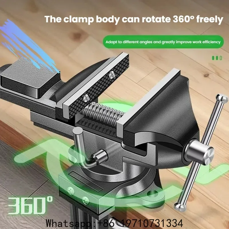 Dual Purpose 80 Tabletop Clamp Vice 360° Rotatable Table Work Bench Vise Bench Muliti-Funcational Clamp Fixed Tool for Drilling
Dual Purpose 80 Tabletop Clamp Vice 360° Rotatable Table Work Bench Vise Bench Muliti-Funcational Clamp Fixed Tool for Drilling