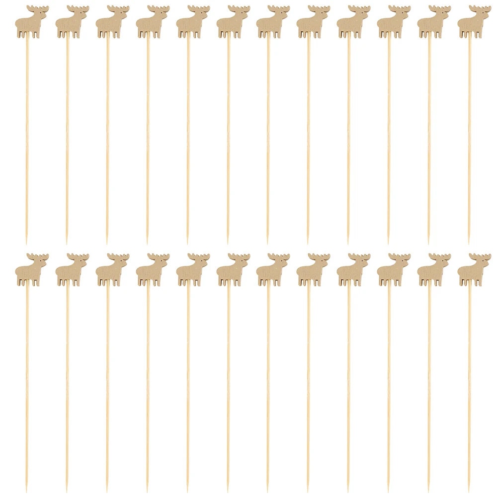 100 Pcs Elk Bamboo Fruit Sticks Disposable Picks for Cocktails Desserts Fruits Appetizers Banquet Supplies Kitchen Bar Tools
100 Pcs Elk Bamboo Fruit Sticks Disposable Picks for Cocktails Desserts Fruits Appetizers Banquet Supplies Kitchen Bar Tools
