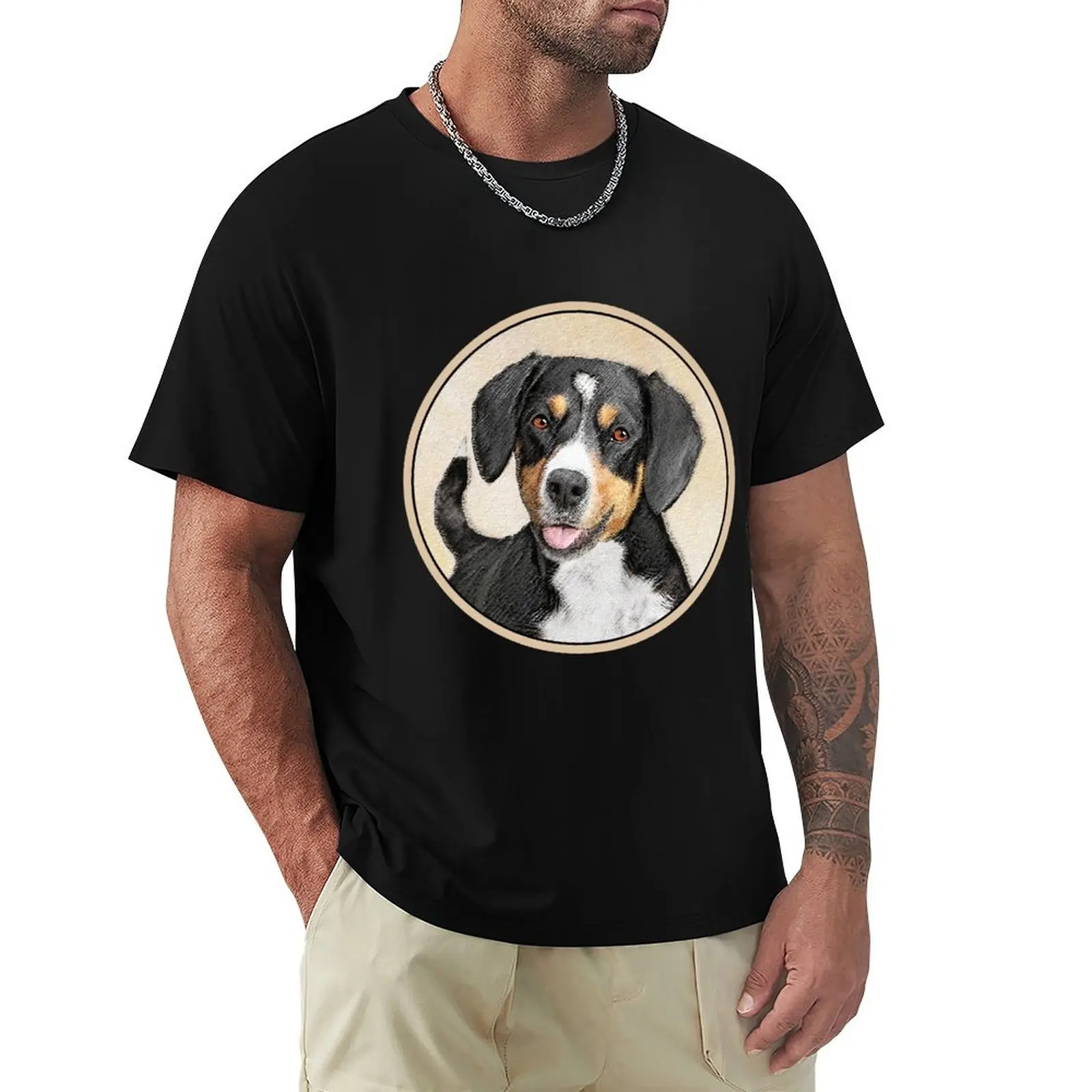 Entlebucher Mountain Dog Painting - Original Art T-Shirt anime shirt Funny t-shirts T-shirt men
Entlebucher Mountain Dog Painting - Original Art T-Shirt anime shirt Funny t-shirts T-shirt men